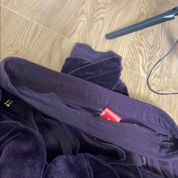 Nike Velour Plum and Gold Tracksuit - Picture 5 of 7